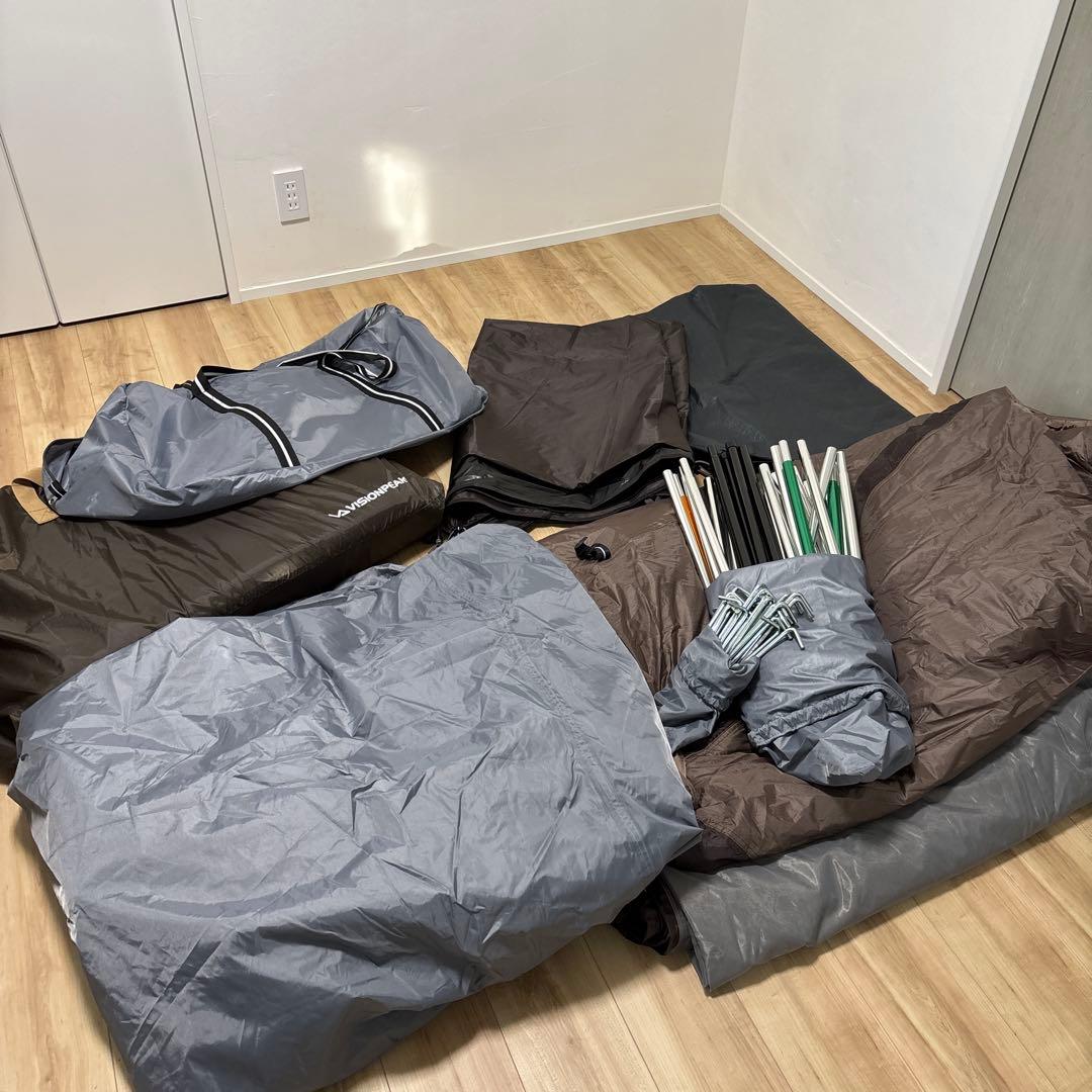 TENT FACTORY テントファクトリーAOBA450R 大型2ルームテント