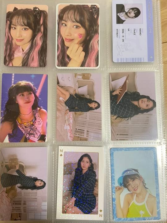 TWICEモモ　トレカセット
