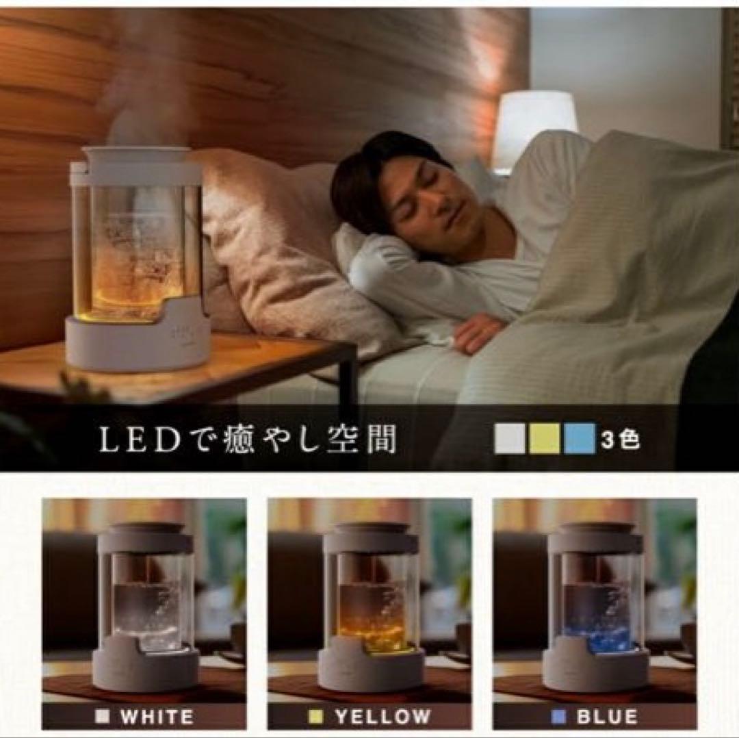 NIPLIFE 加湿器URURA置き型 3L スチーム式