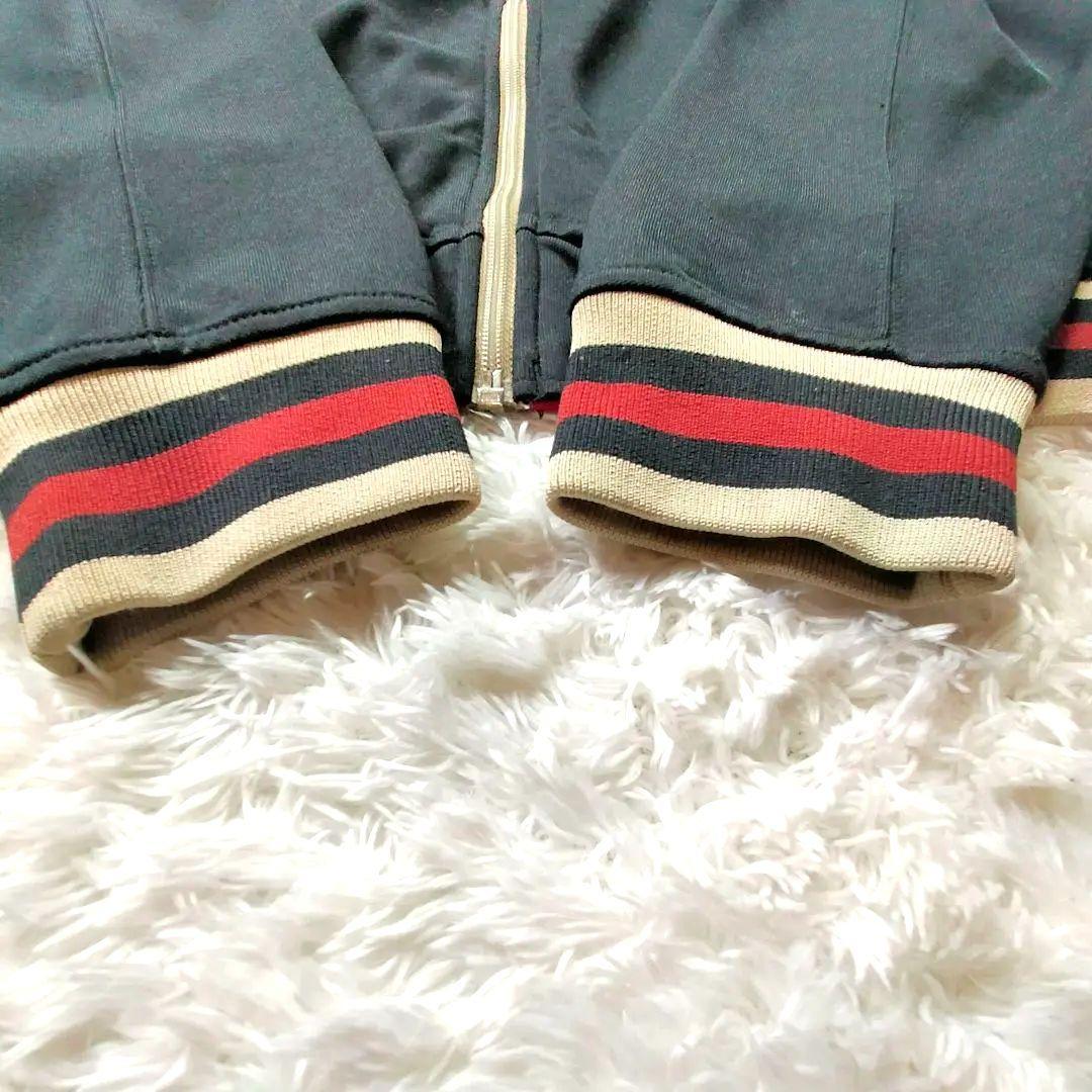 【美品】FOX RACING ジップアップジャージ　刺繍ロゴ入り　刺繍ワッペン