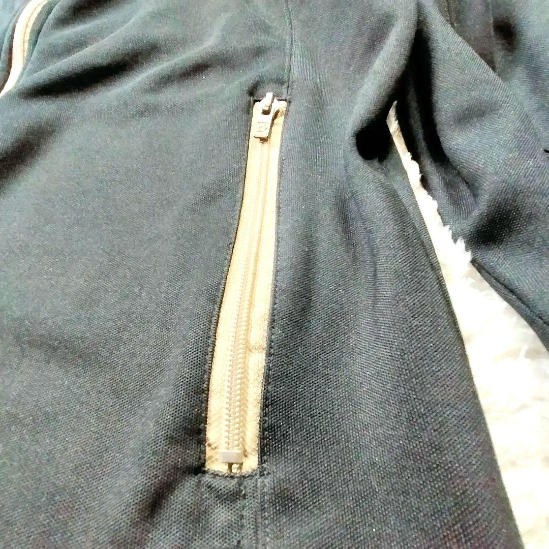 【美品】FOX RACING ジップアップジャージ　刺繍ロゴ入り　刺繍ワッペン