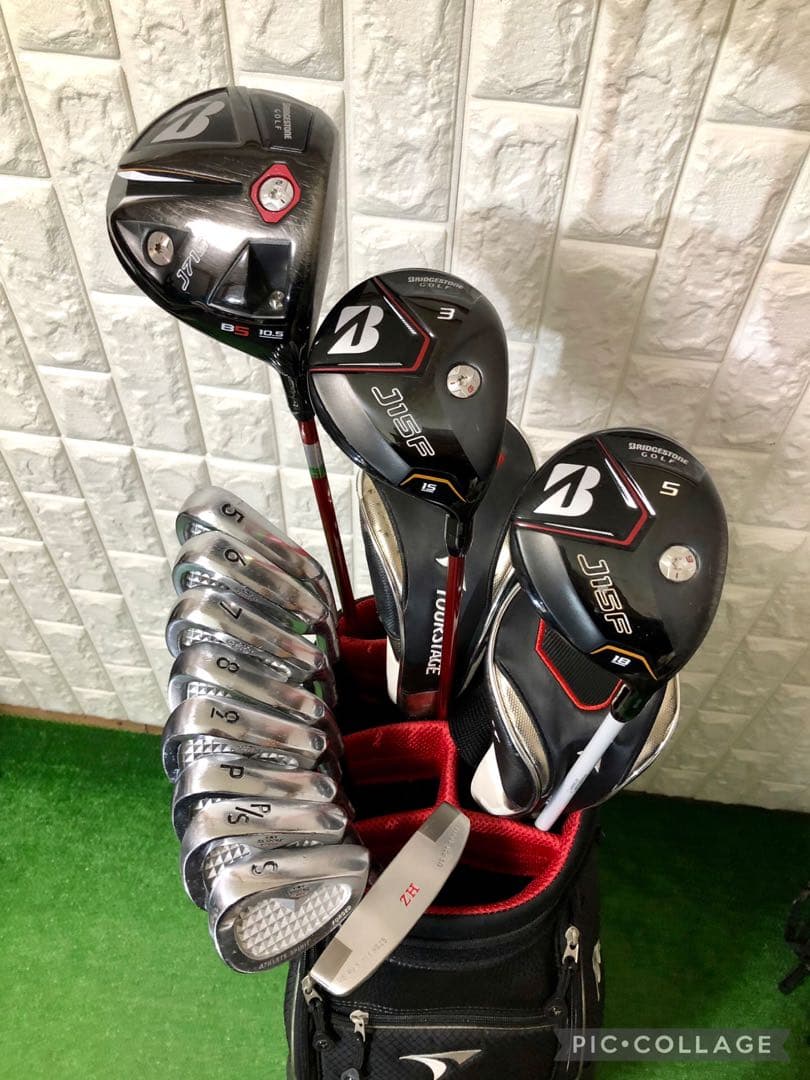 初心者おすすめ☆メンズ ゴルフクラブセット☆ブリヂストン☆キャディバッグ付