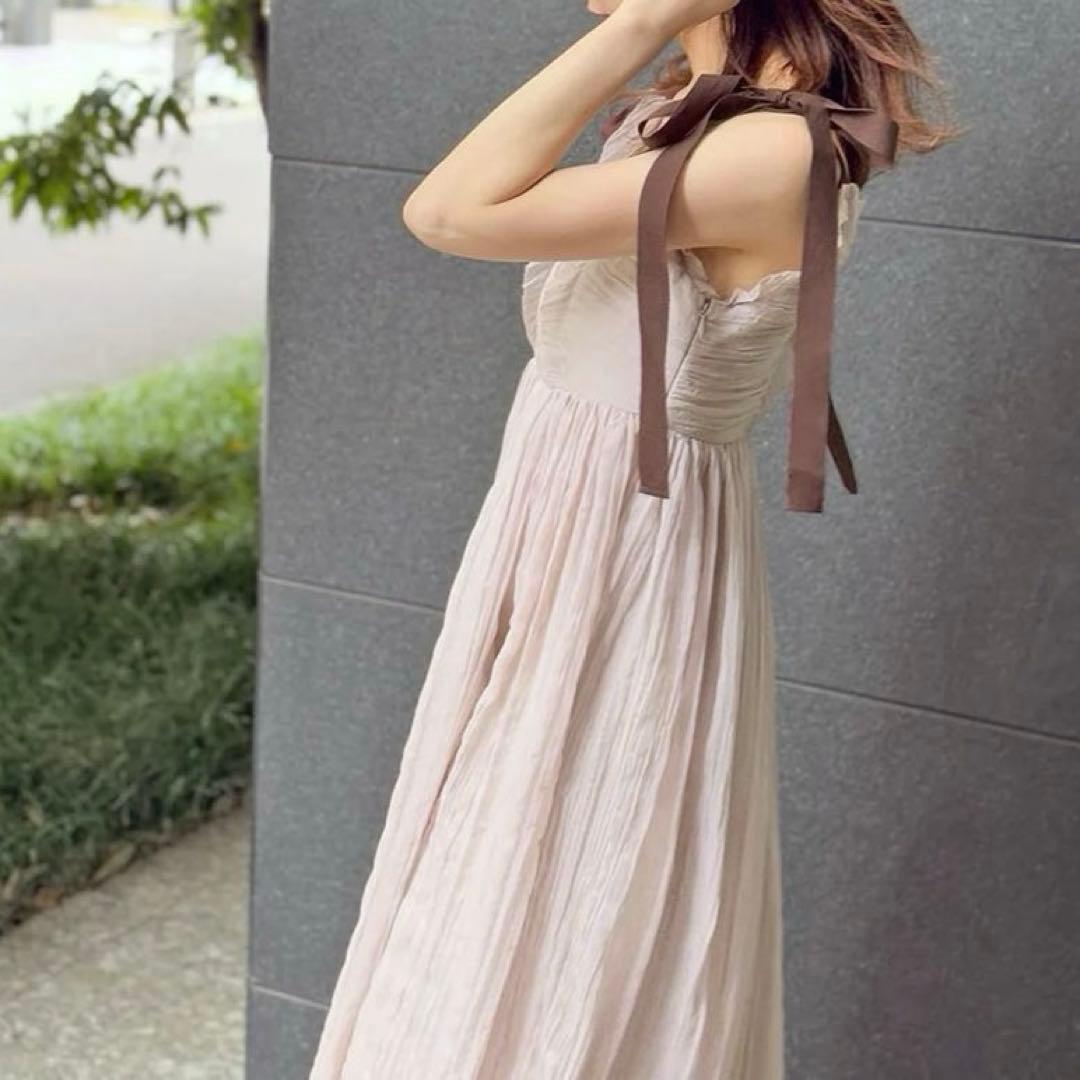 SNIDEL シアーシフォンワッシャーワンピース