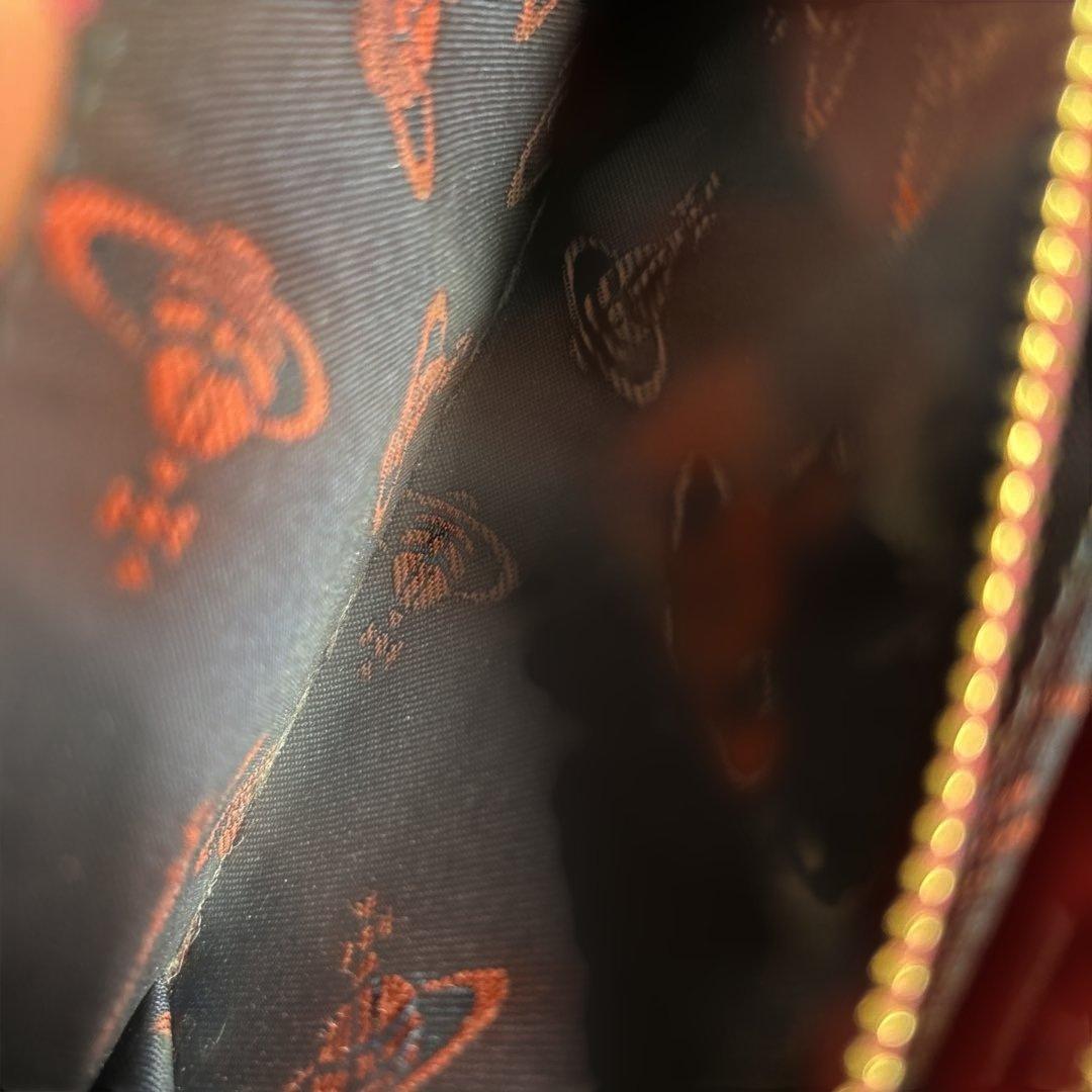 り*♡様 ヴィヴィアン・ウエストウッド　青の長財布 ジッパー　中古　まだまだ使え