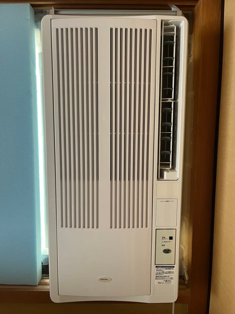 2021年　小泉　コイズミ　KAW-1612 窓用　エアコン 冷房除湿専用　大阪