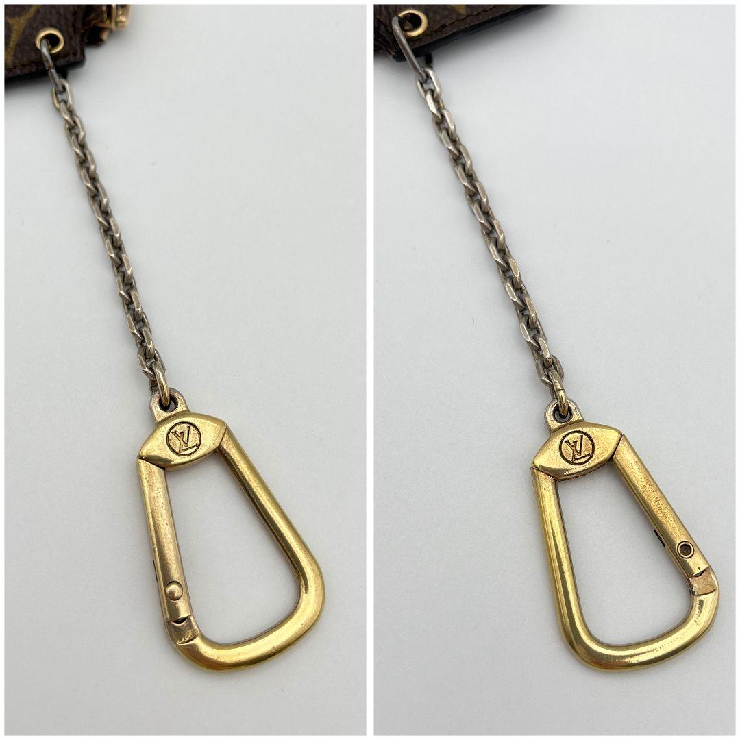 極美品✨希少✨ルイヴィトン モノグラム エテュイクレピア キーケース キーリング