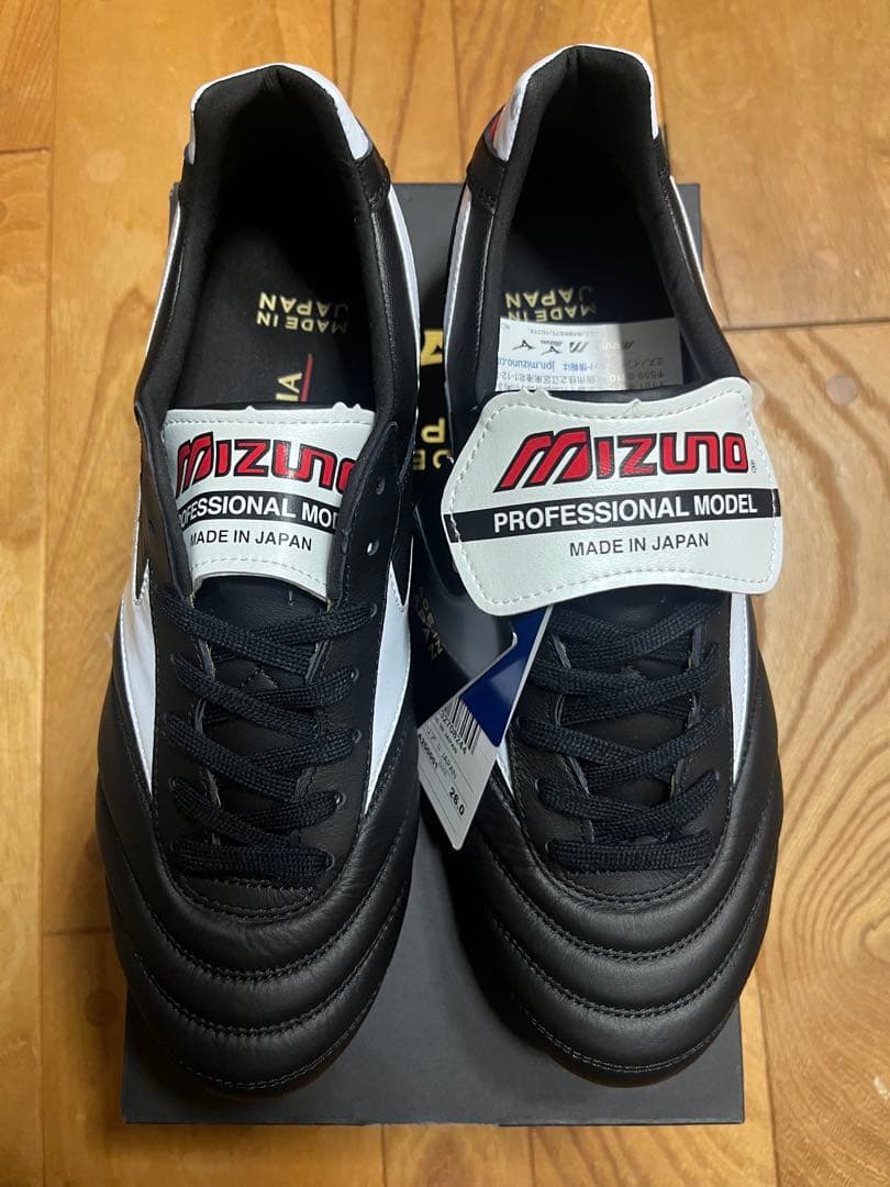 新品　旧品番　特価　ミズノ　モレリア 2 JAPAN 折り返しタン 27cm ①