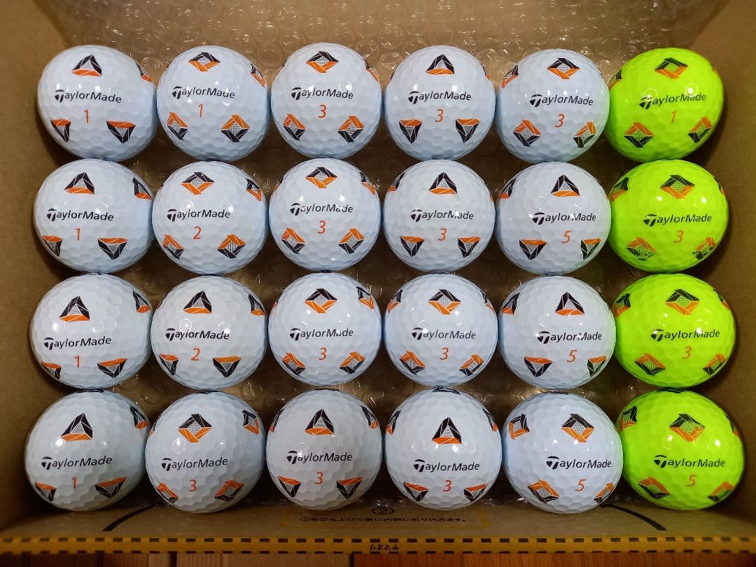 美品テーラーメイド TP5x pix ロストボール24球