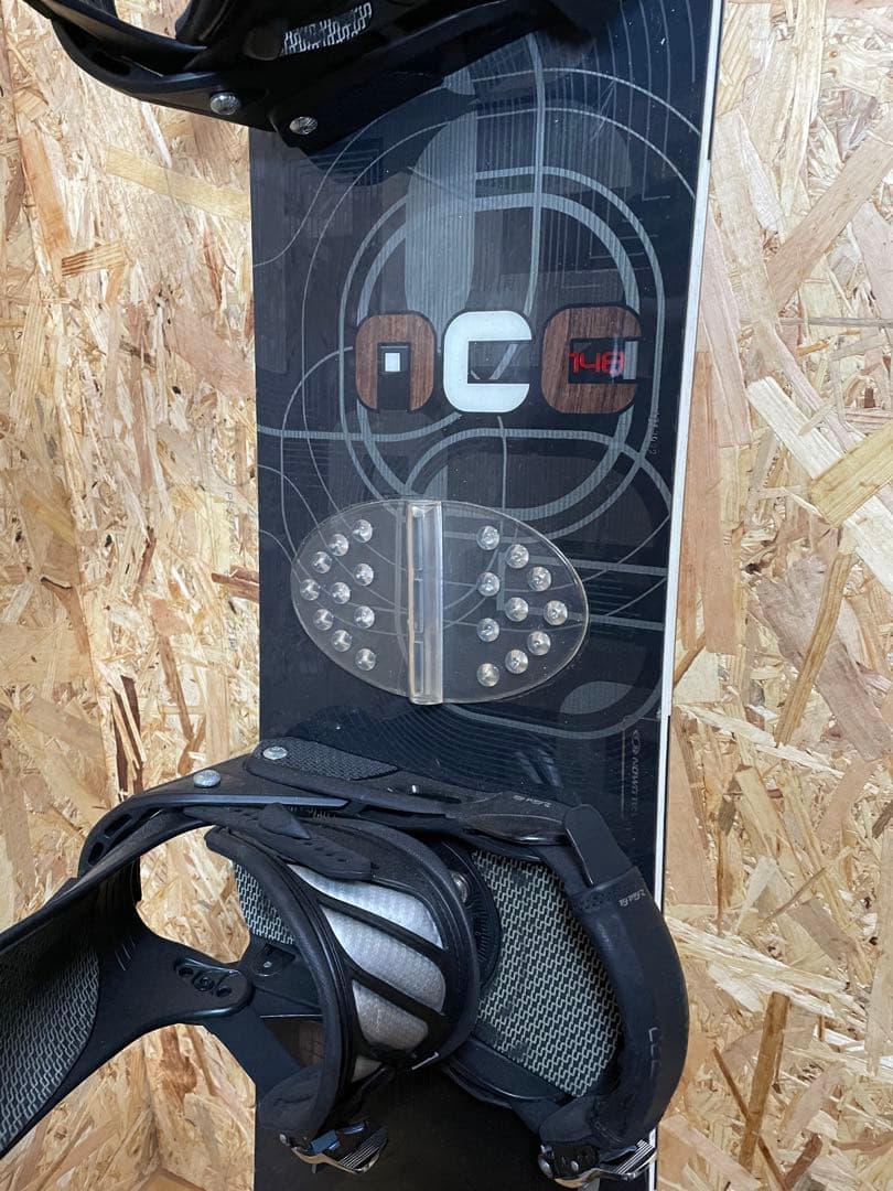 スノーボードSALOMON148cmビンディングSALOMON（M）滑走Wax込