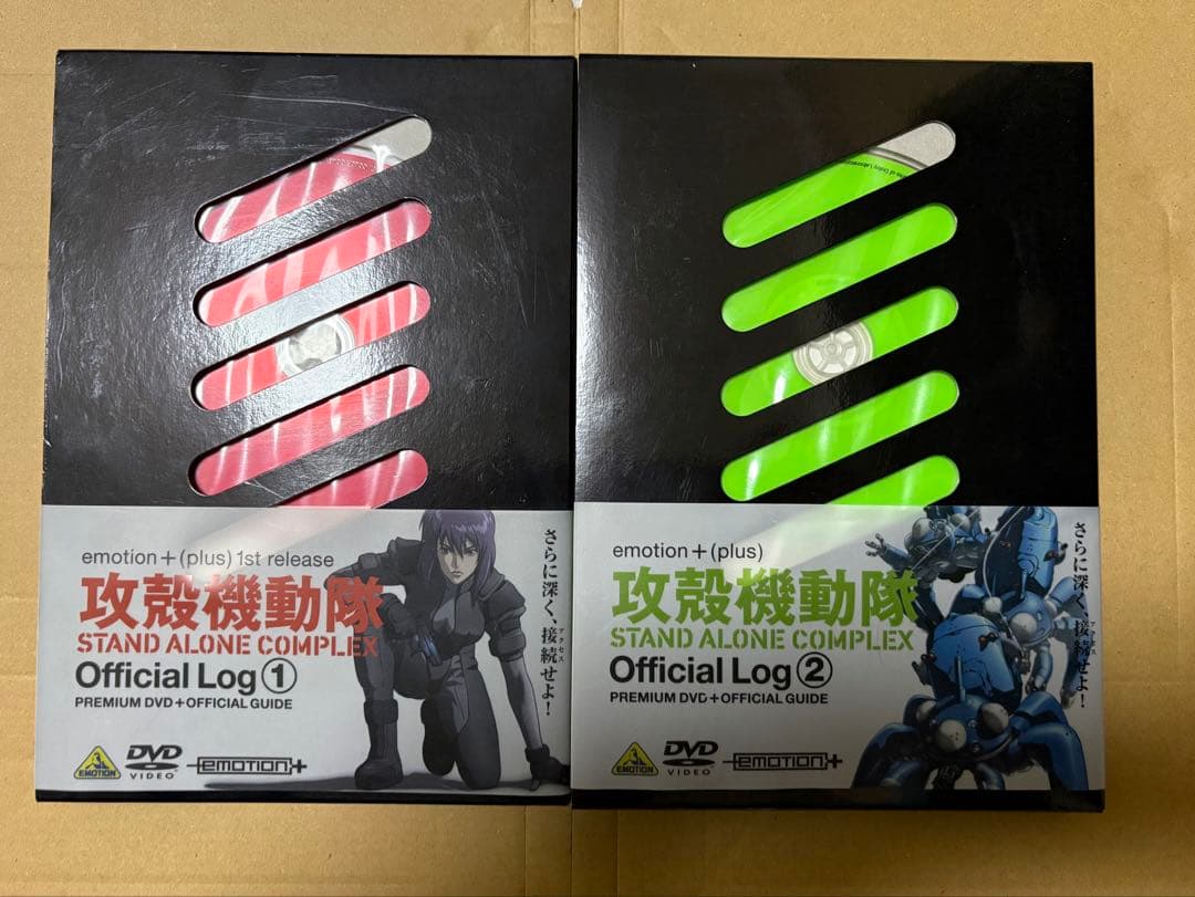 攻殻機動隊 S.A.C. 1st&2nd DVD 全13巻セット