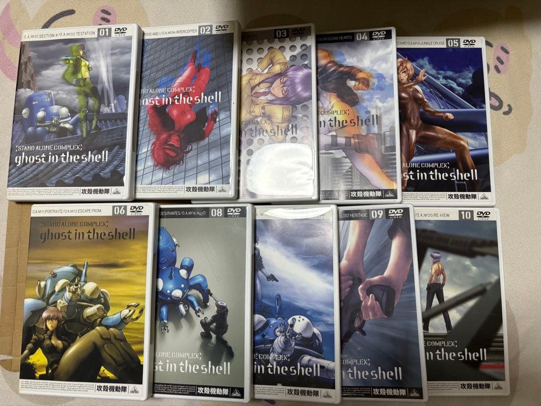 攻殻機動隊 S.A.C. 1st&2nd DVD 全13巻セット