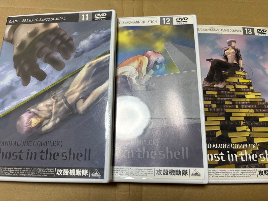 攻殻機動隊 S.A.C. 1st&2nd DVD 全13巻セット