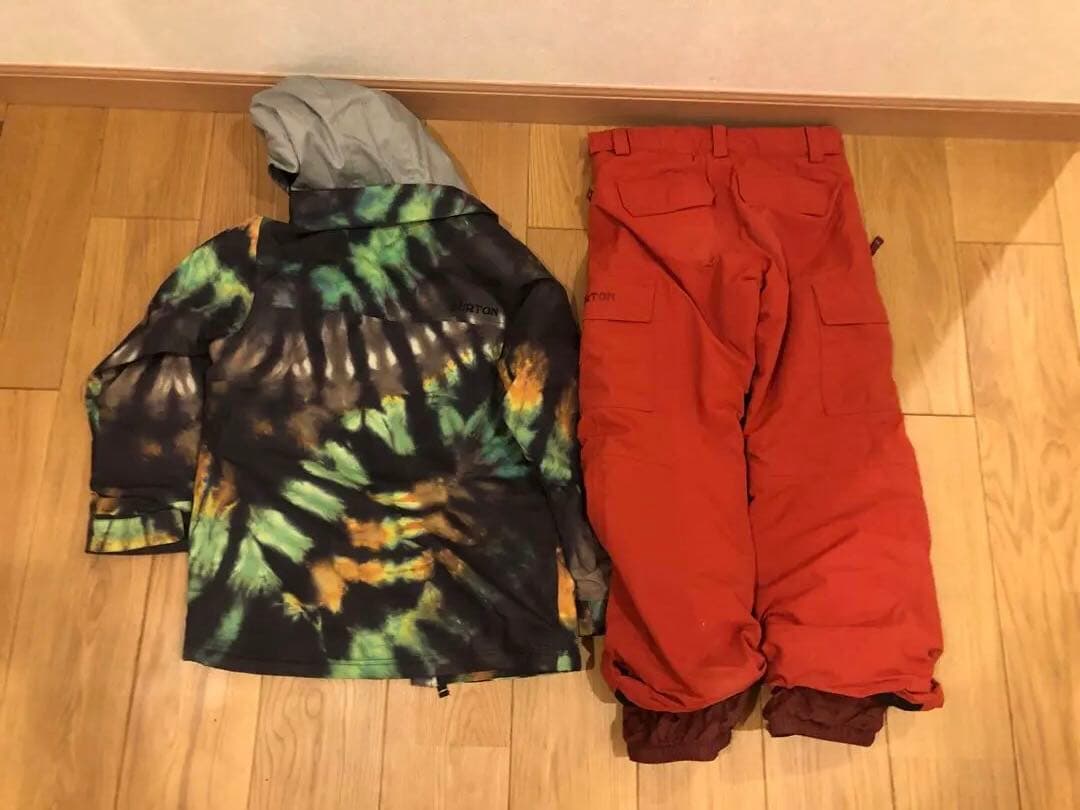 バートン　キッズ　スノーボードウェア セット　130〜140相当　burton