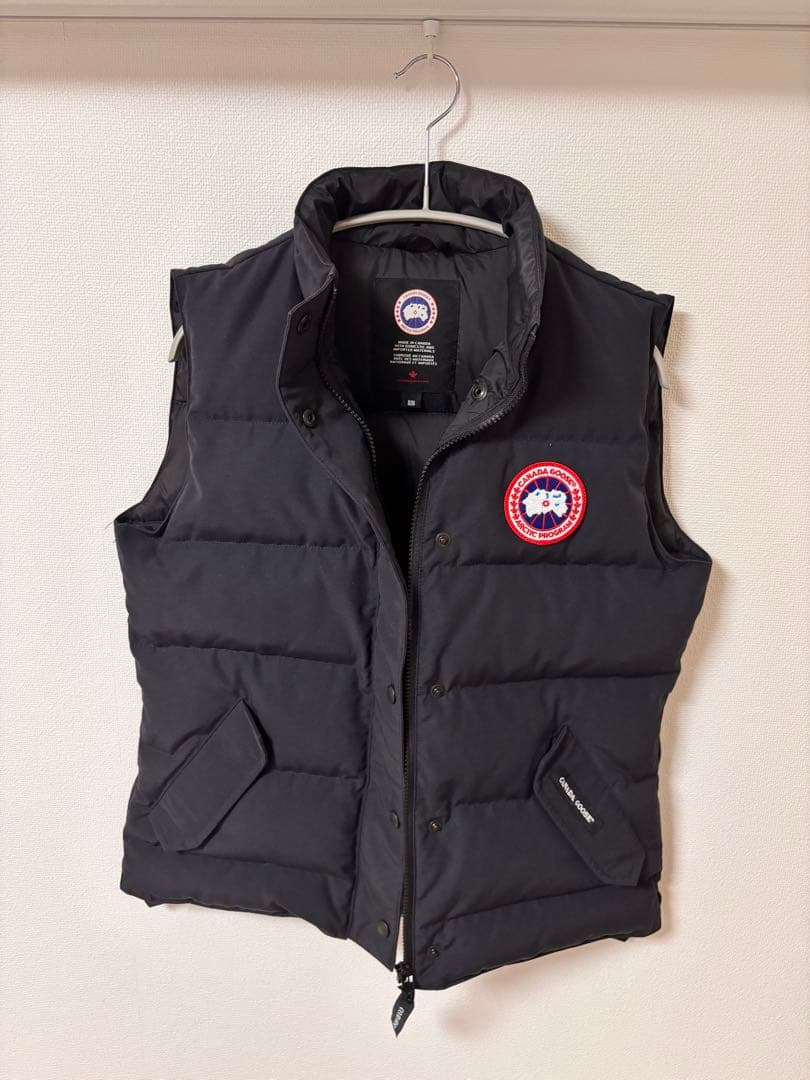   カナダグース　ダウンベスト ネイビー　Mサイズ