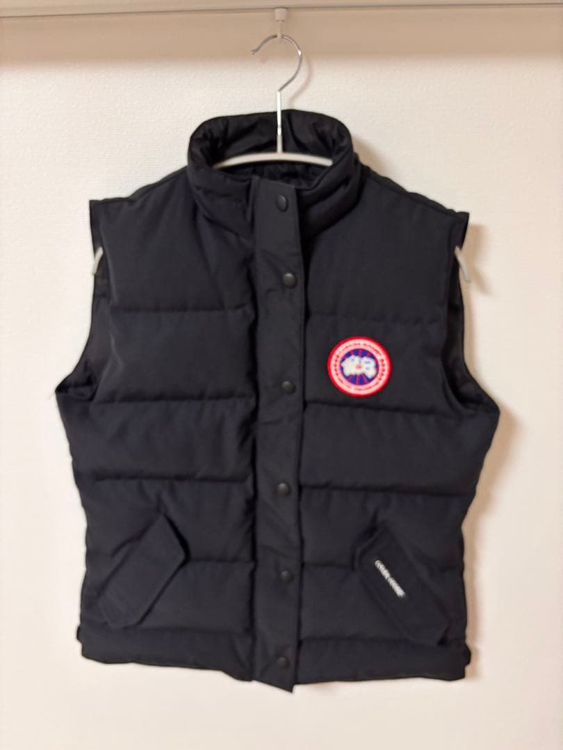   カナダグース　ダウンベスト ネイビー　Mサイズ