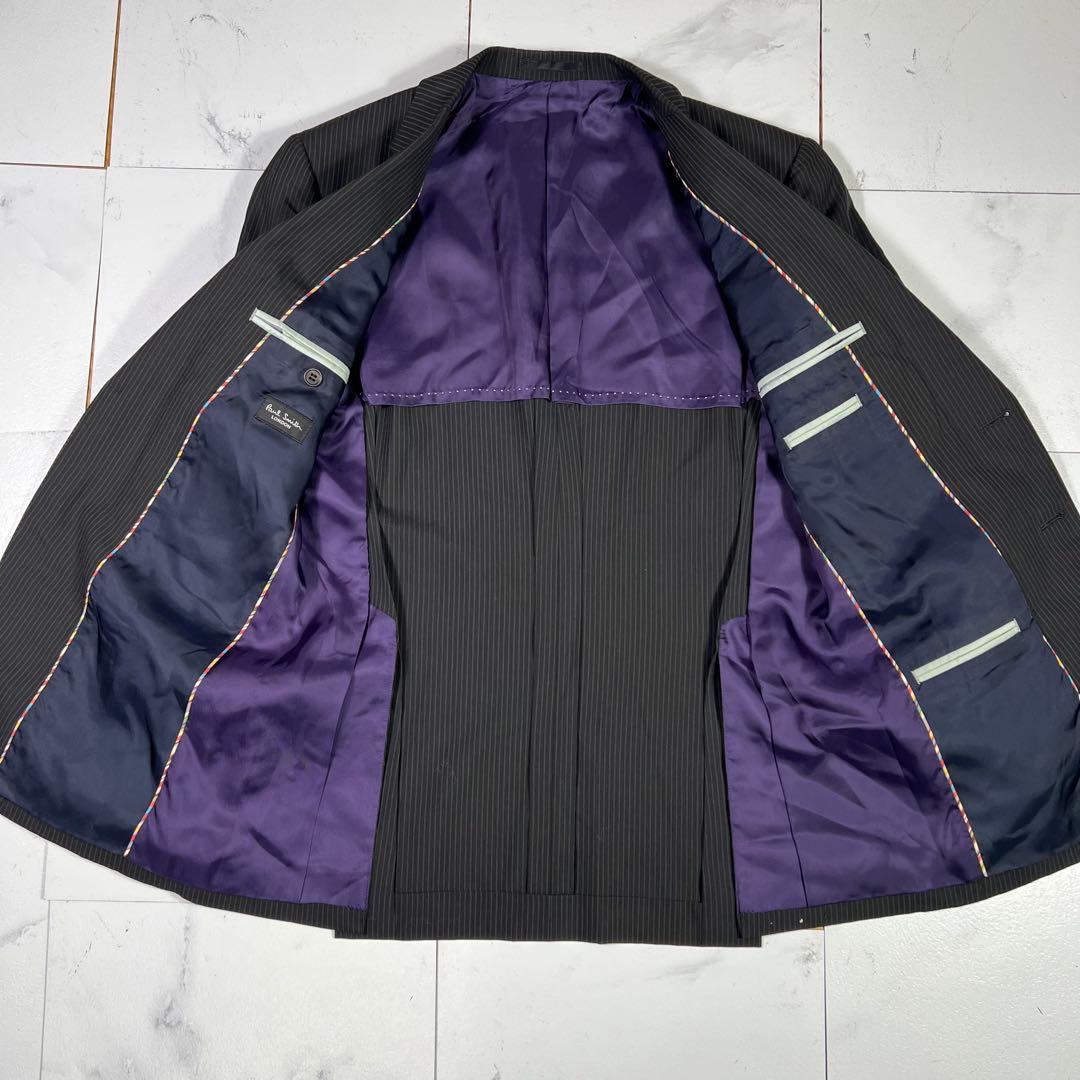 美品 Paul Smith ポールスミス セットアップ スーツ ストライプ
