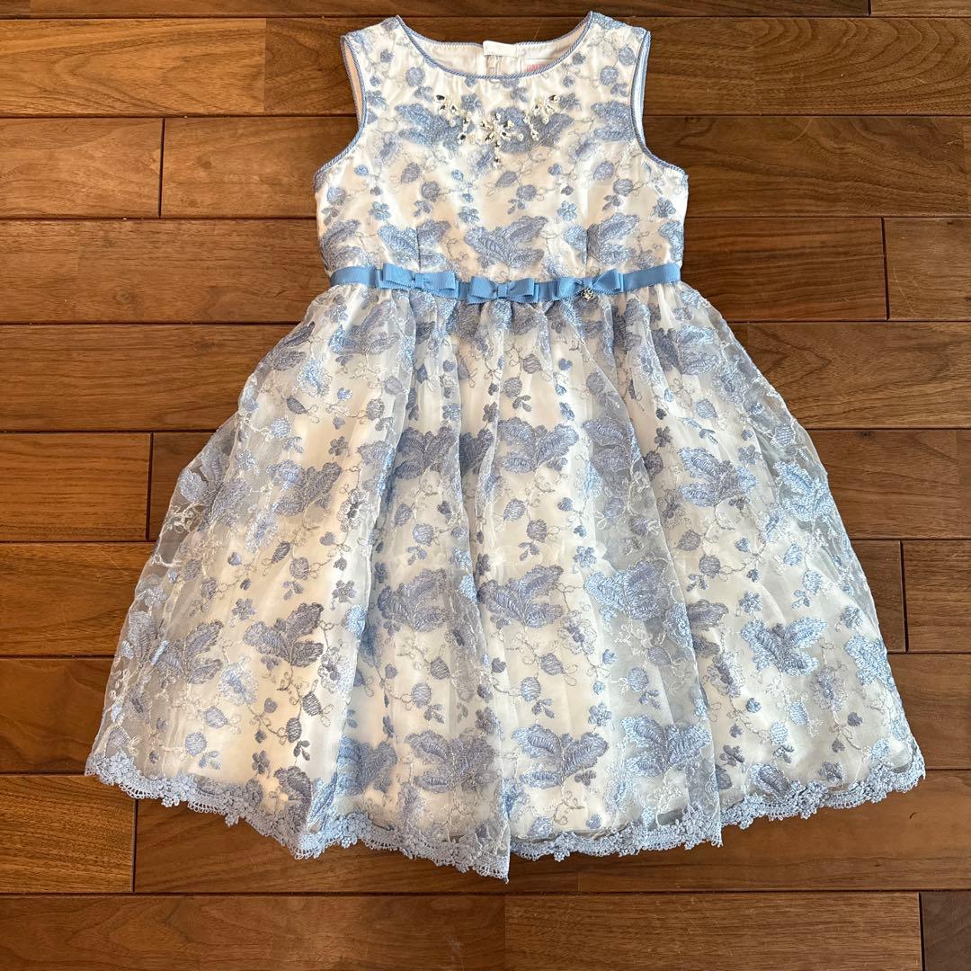 mezzo piano 刺繍入りドレス　120