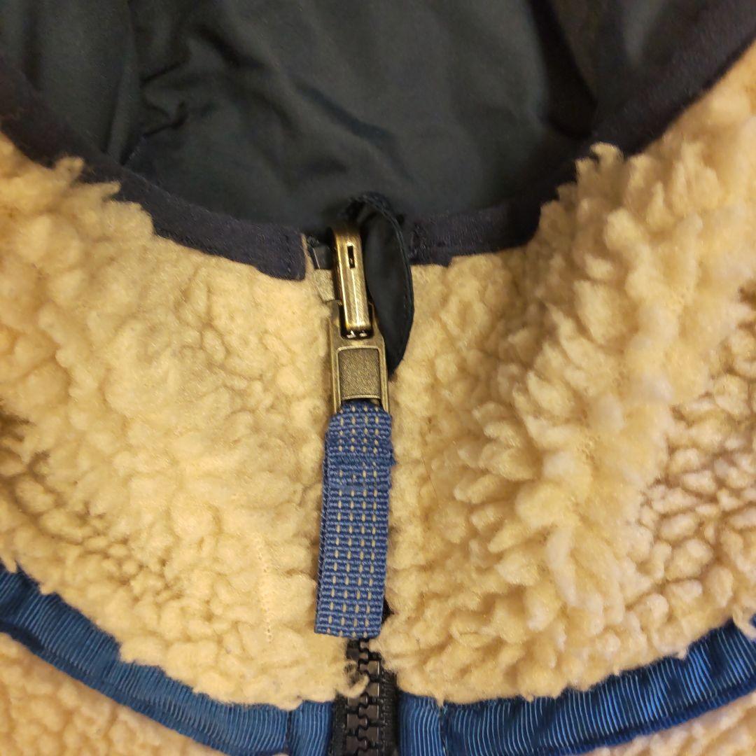 パタゴニア　キッズ・リバーシブル・レディ・フレディ・フーディ フリース　サイズМ