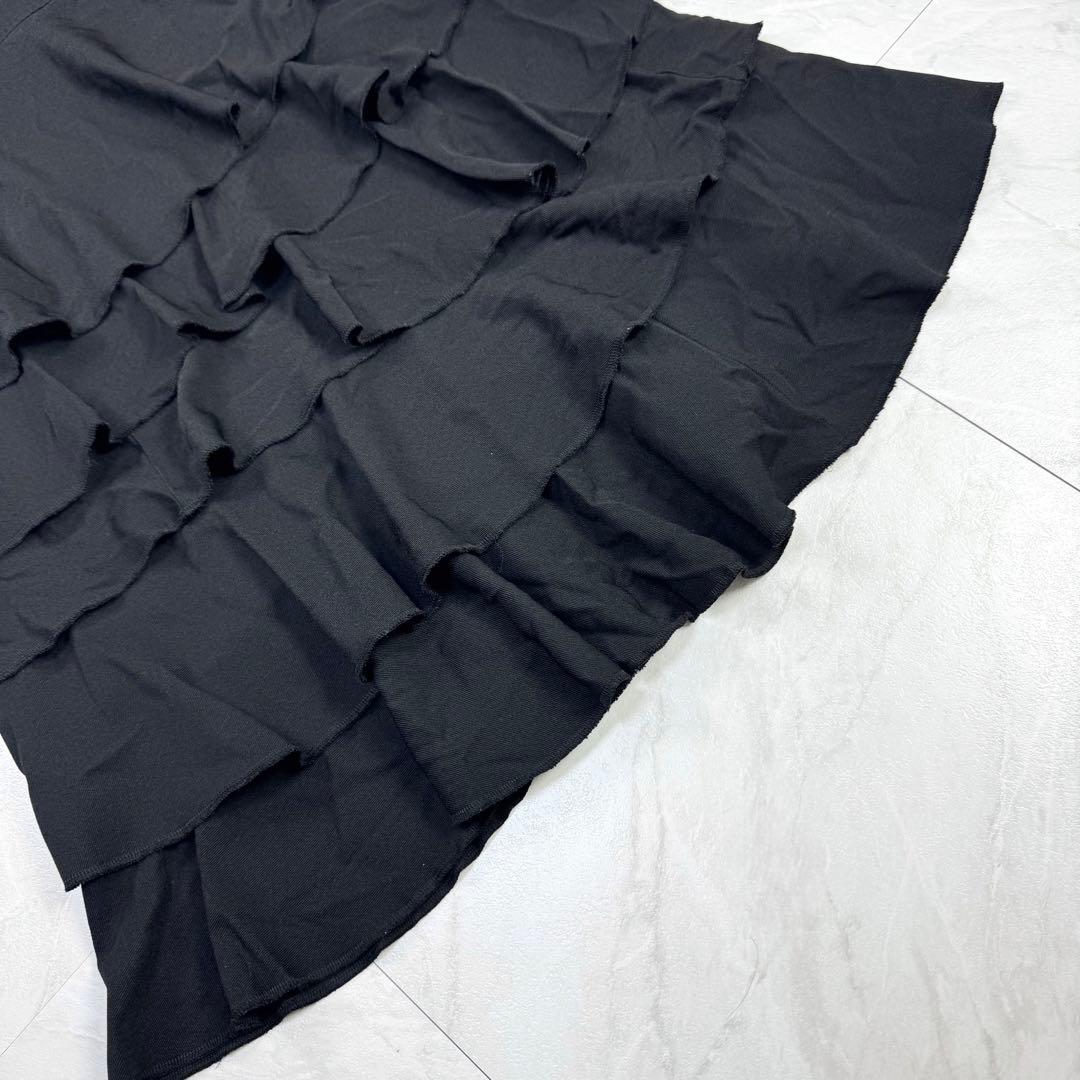 美品 BLACK comme des garconsティアードジャンパースカート