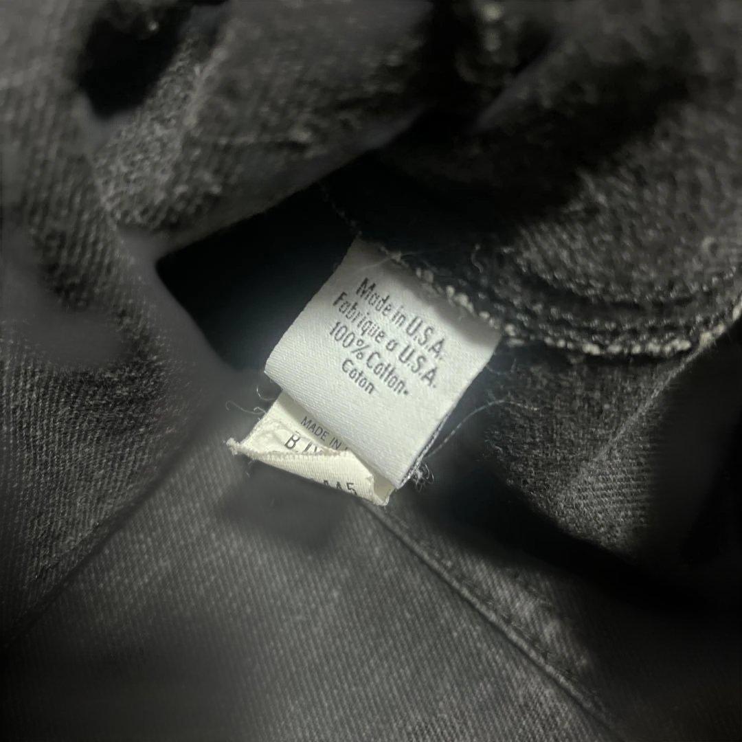   カルバンクライン　USA製　デニムジャケット　ブラック