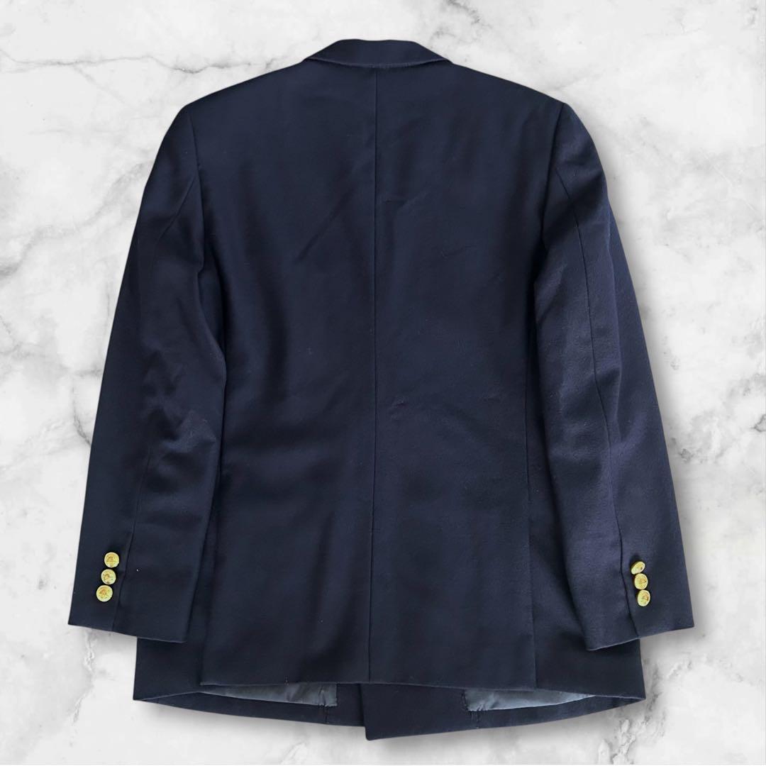 ポロバイラルフローレン 紺ブレ ダブル ジャケット 金ボタン ネイビー 150
