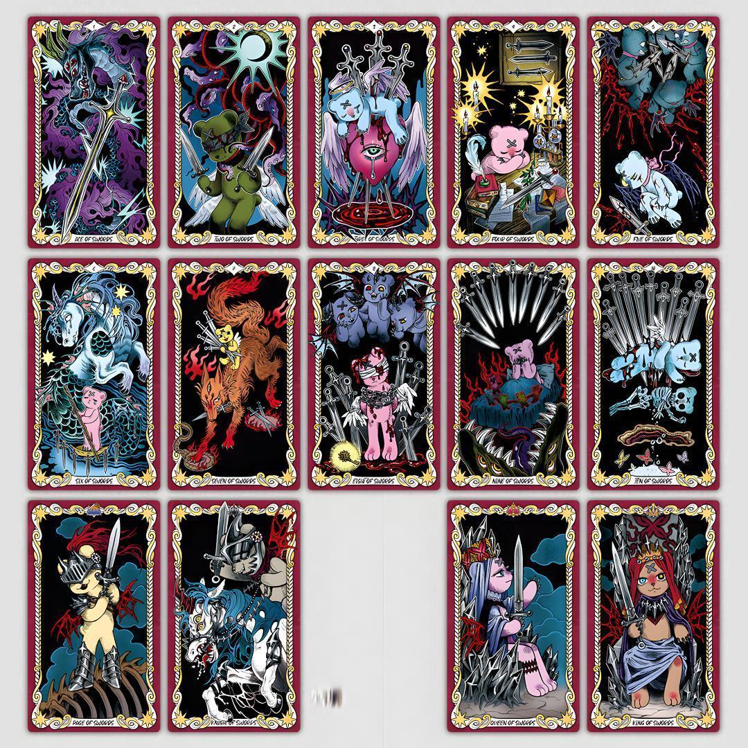 【正規品タロットカード】レア✨クラウドファンディング完売✨封印されたクマタロット