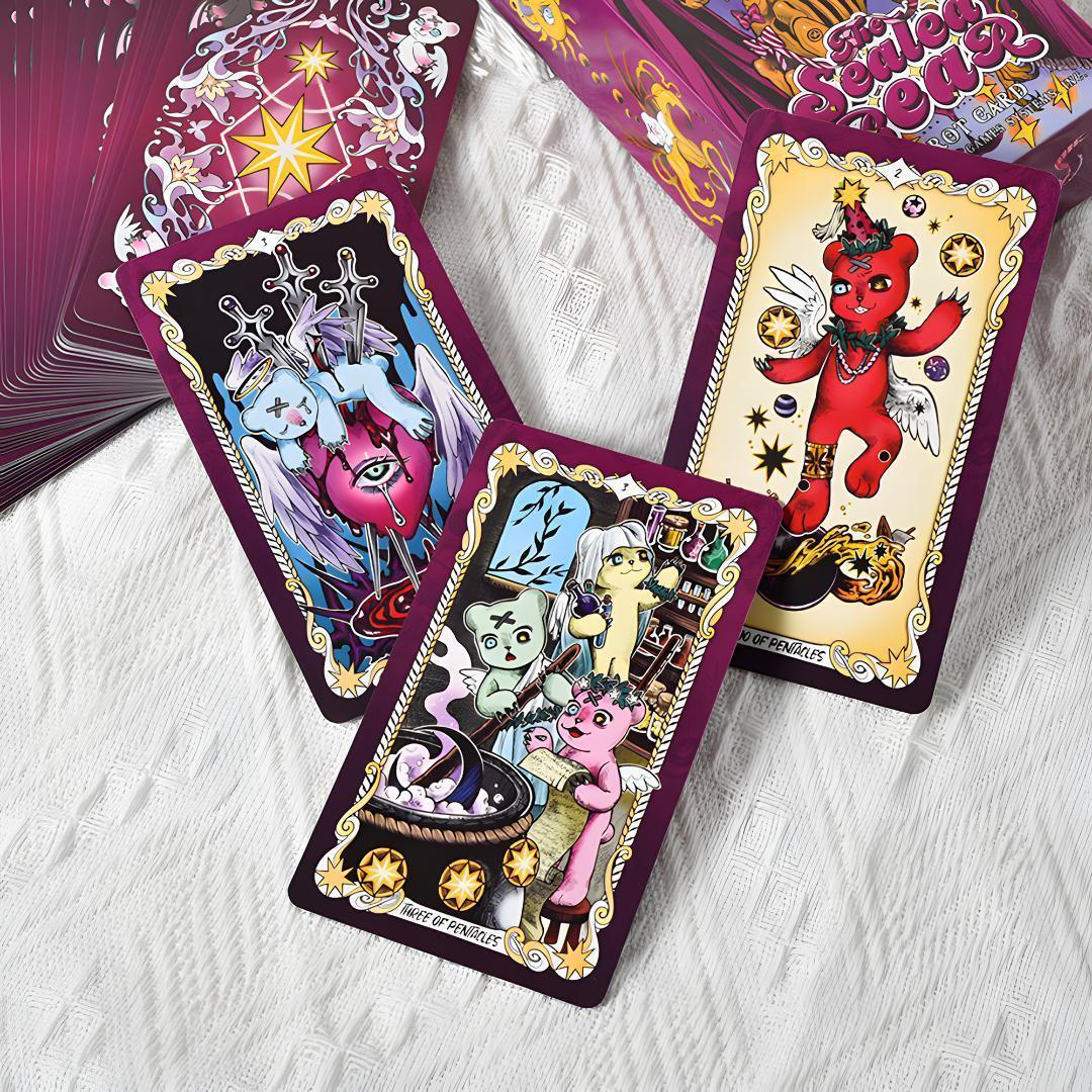 【正規品タロットカード】レア✨クラウドファンディング完売✨封印されたクマタロット