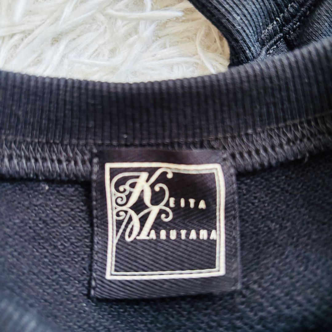 新品タグ付き　KEITA MARUYAMA ケイタマルヤマ　フリルスウェット　黒