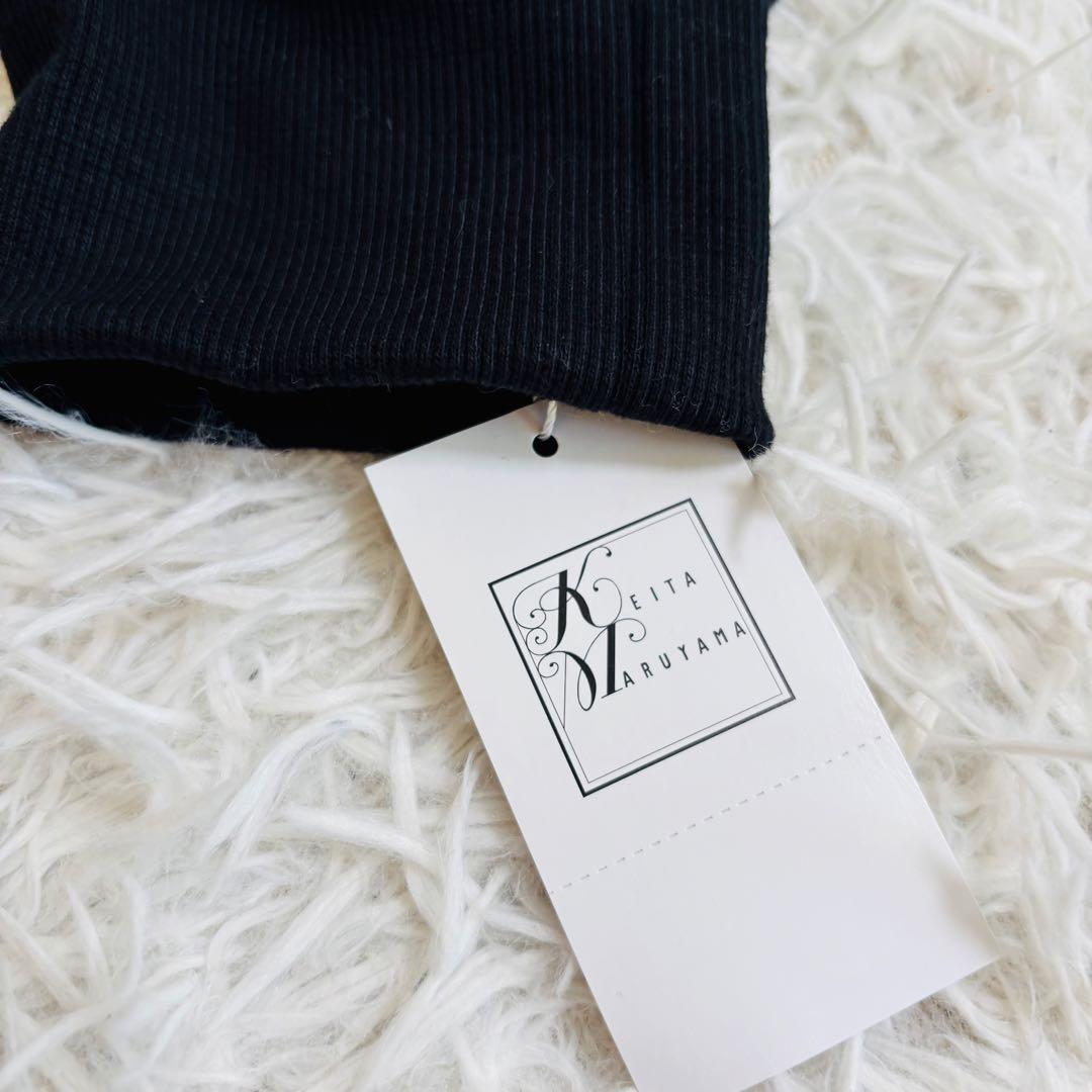 新品タグ付き　KEITA MARUYAMA ケイタマルヤマ　フリルスウェット　黒