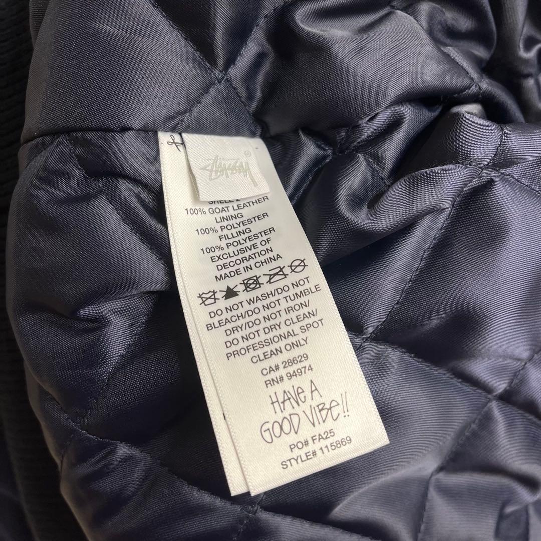 新品 STUSSY KING VARSITY JACKET XXL スタジャン