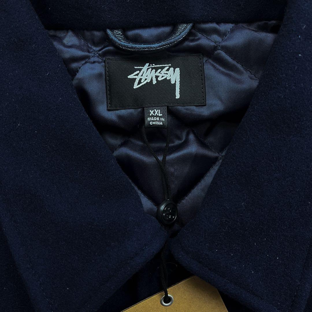新品 STUSSY KING VARSITY JACKET XXL スタジャン