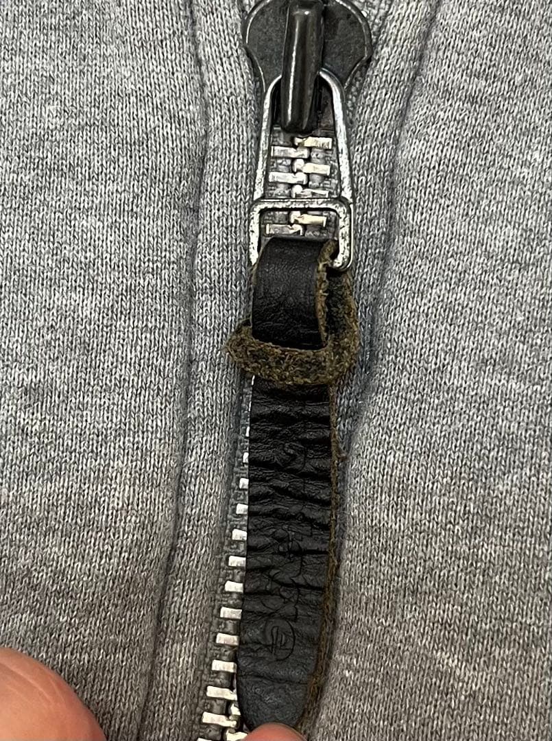 90s MONTAGE グレー MA-1 スウェット生地　フライトジャケット