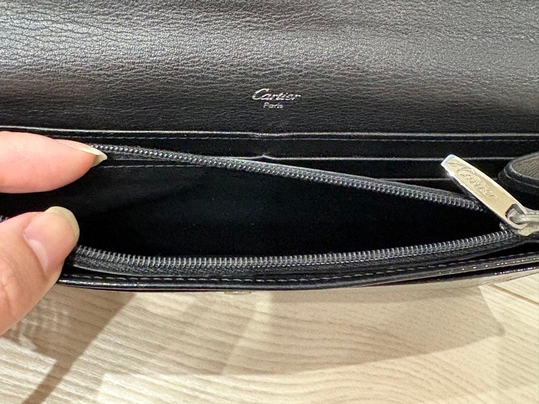 極美品　箱付き　Cartier 長財布　メンズ　レディース　ハッピーバースデイ