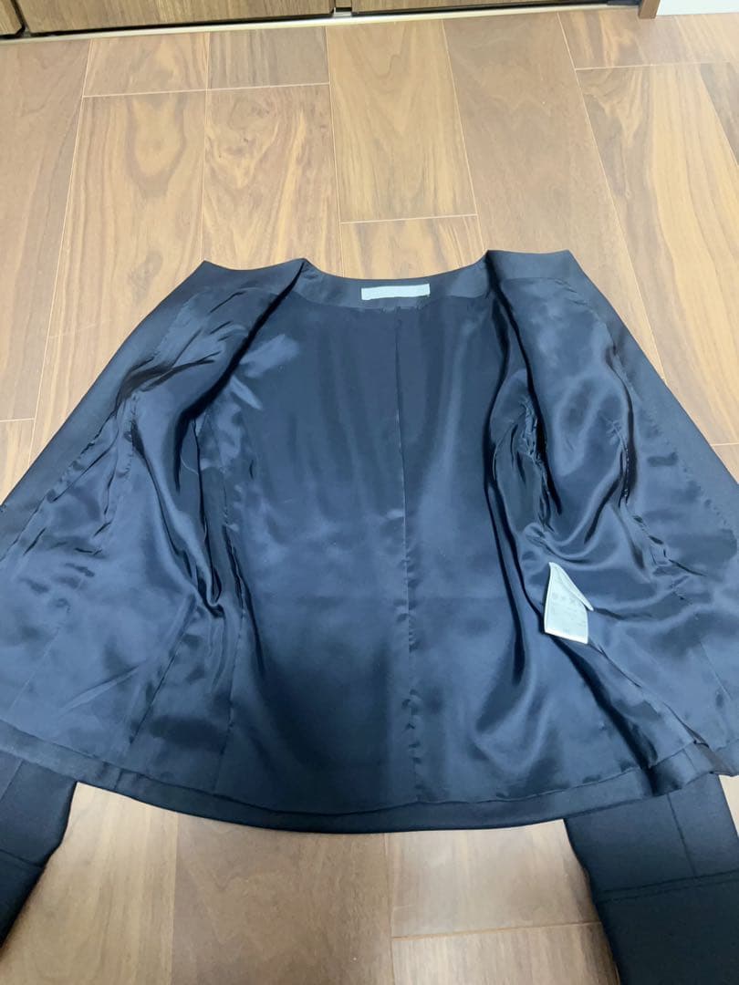 【極美品】theory luxe セレモニースーツ セットアップ 紺 40