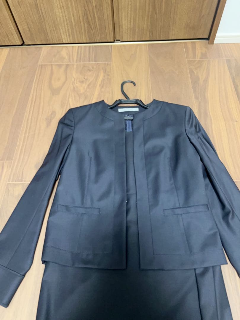 【極美品】theory luxe セレモニースーツ セットアップ 紺 40