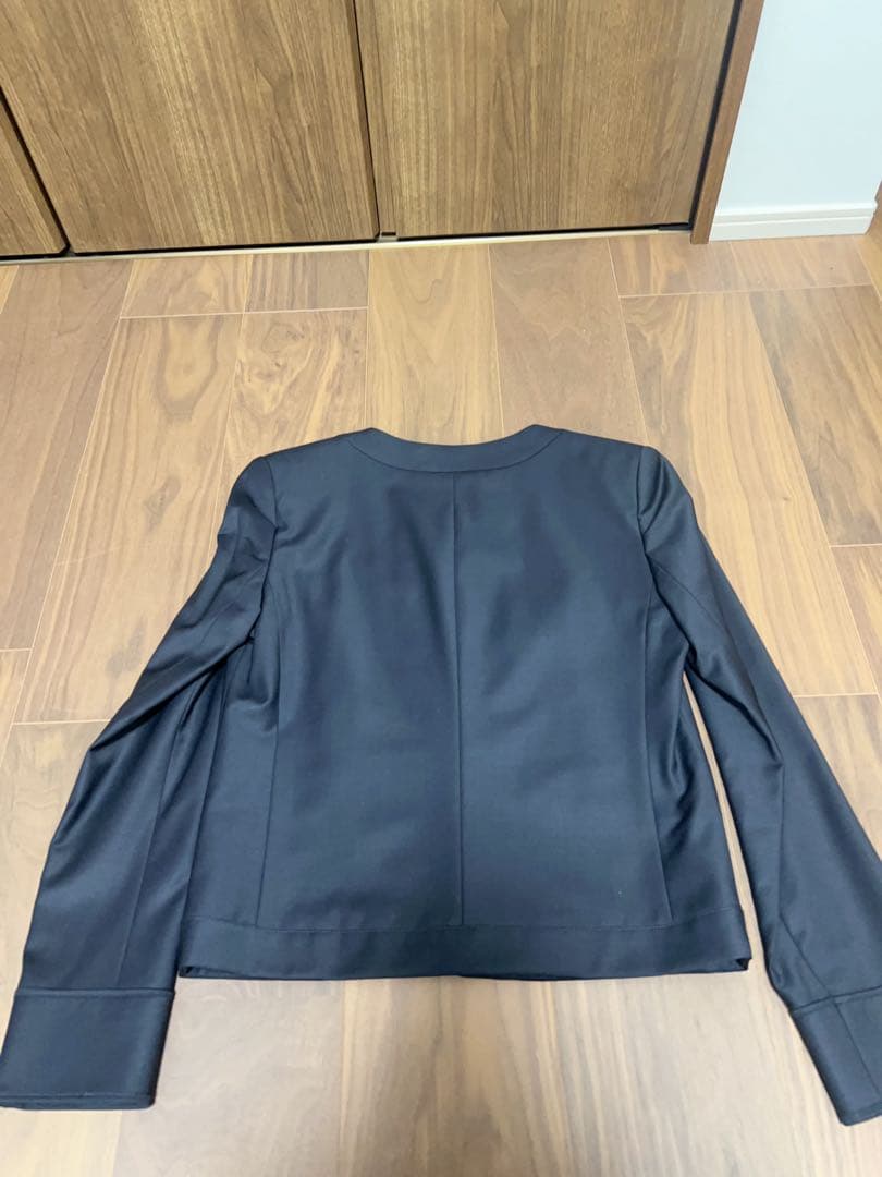 【極美品】theory luxe セレモニースーツ セットアップ 紺 40