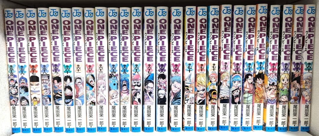 【全巻セット】ONE PIECE ワンピース 1~107巻 千巻 美品
