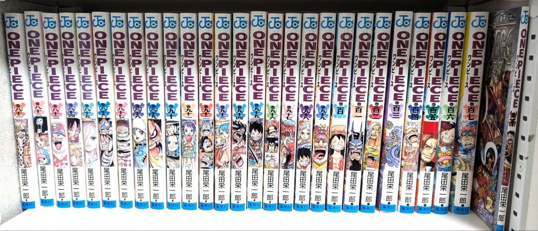 【全巻セット】ONE PIECE ワンピース 1~107巻 千巻 美品