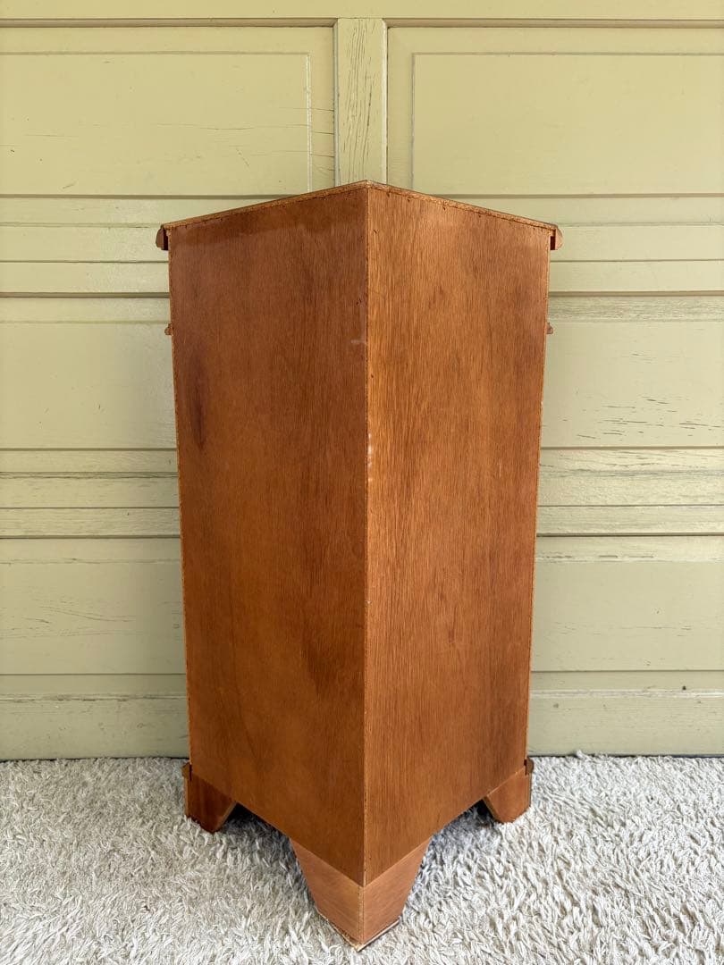 【イタリア製 象嵌細工 コーナーキャビネット】アンティーク調 インテリア家具