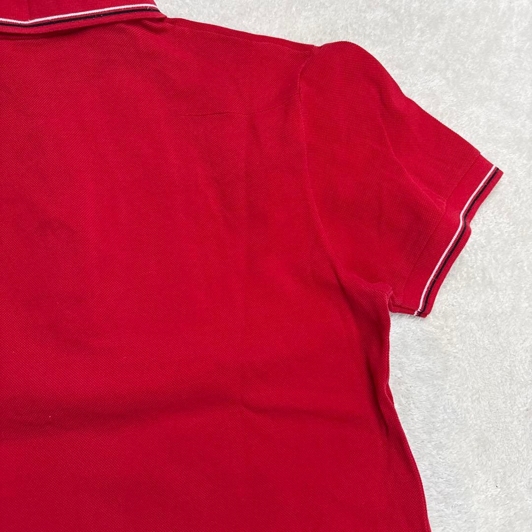 ディオールオム　ポロシャツ　レッド　XSサイズ