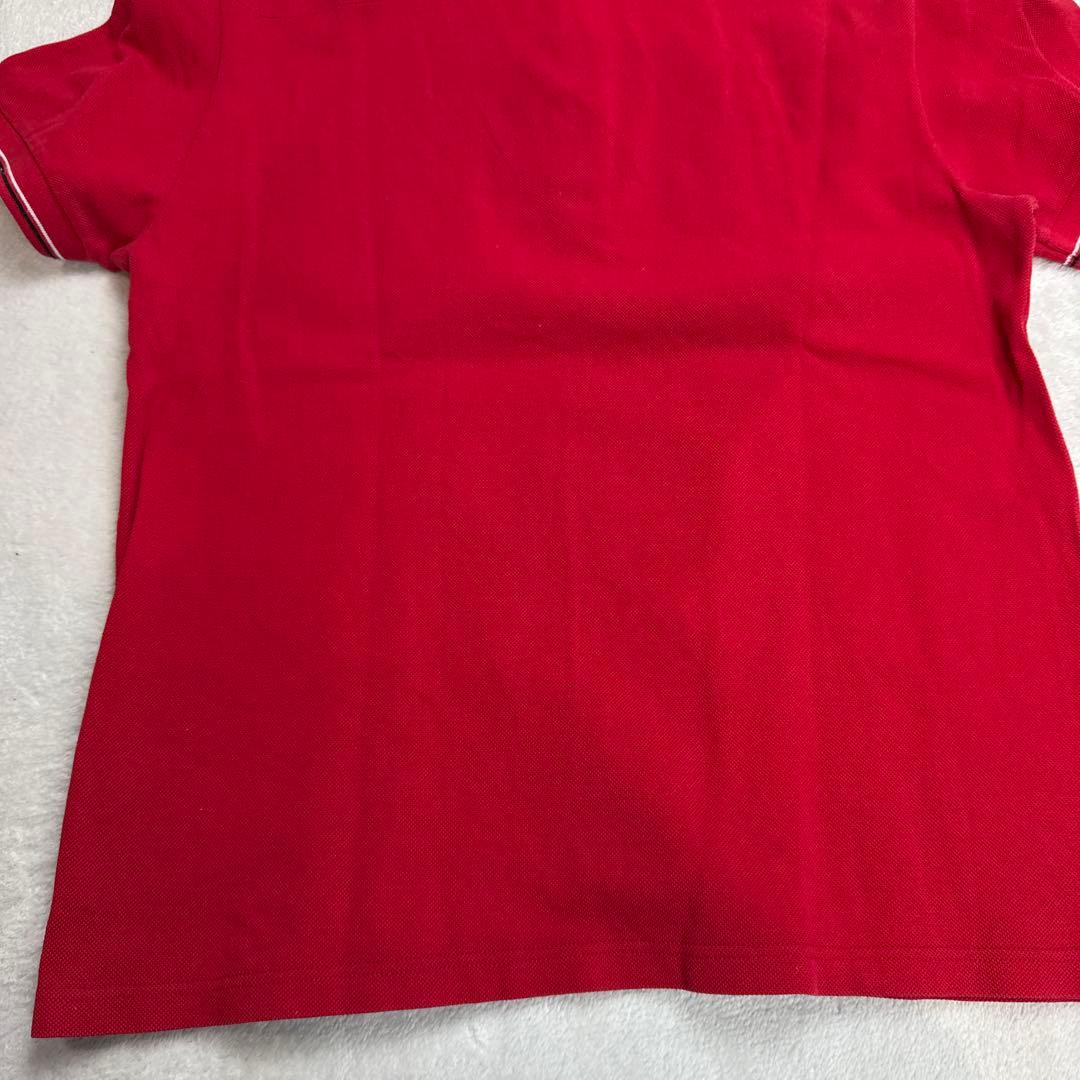 ディオールオム　ポロシャツ　レッド　XSサイズ