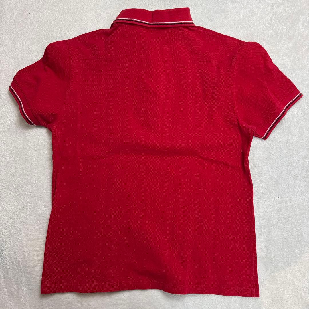 ディオールオム　ポロシャツ　レッド　XSサイズ