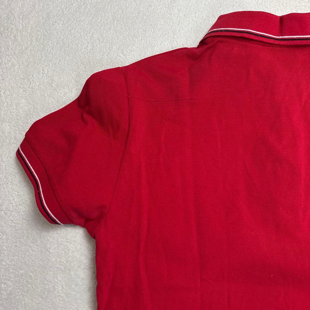 ディオールオム　ポロシャツ　レッド　XSサイズ