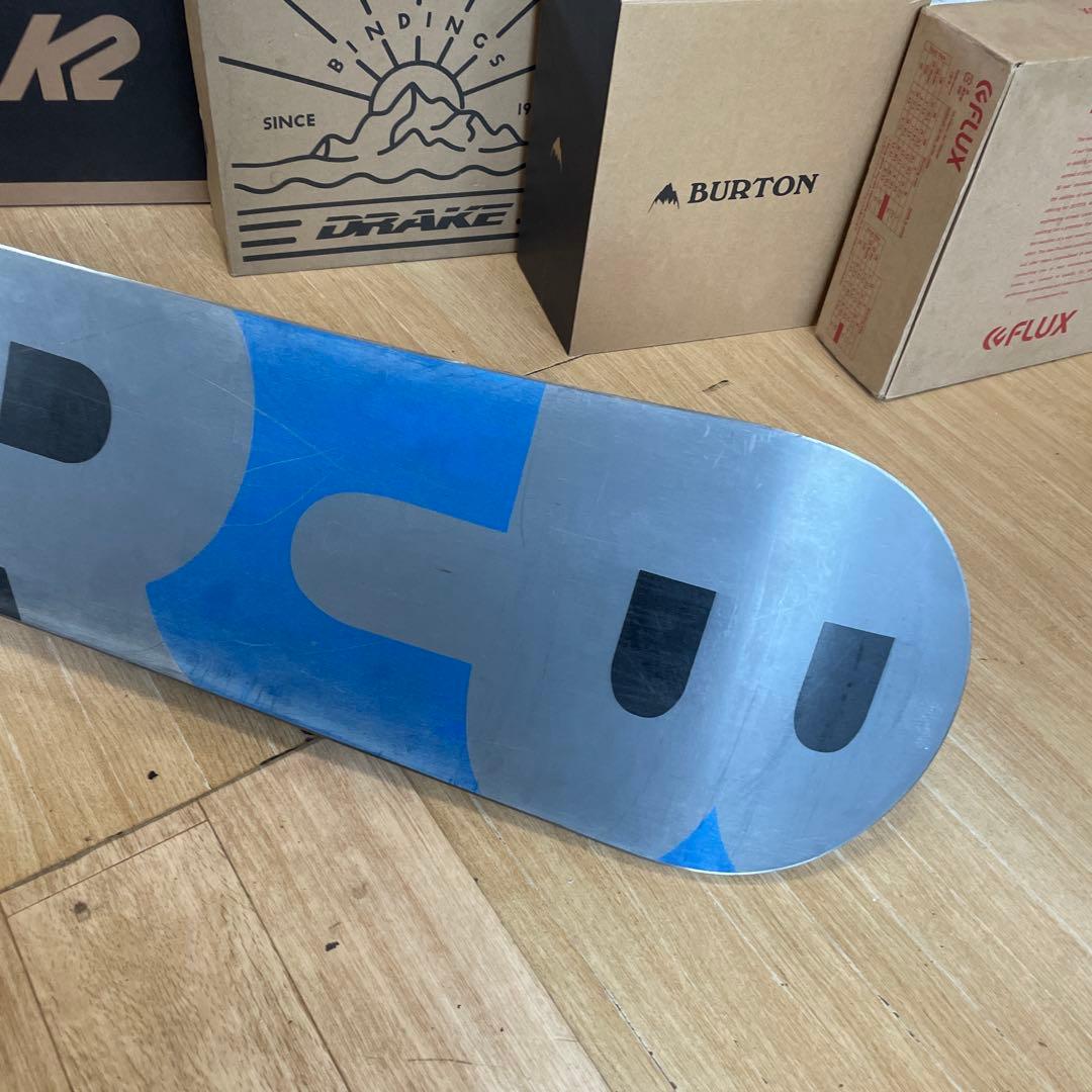 BURTON×FLOW　クラッシュ　バートンスノーボードセット　バインディング付