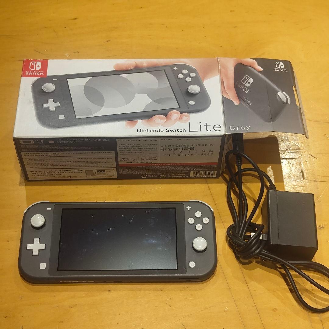 Nintendo Switch Lite グレー 付属品あり