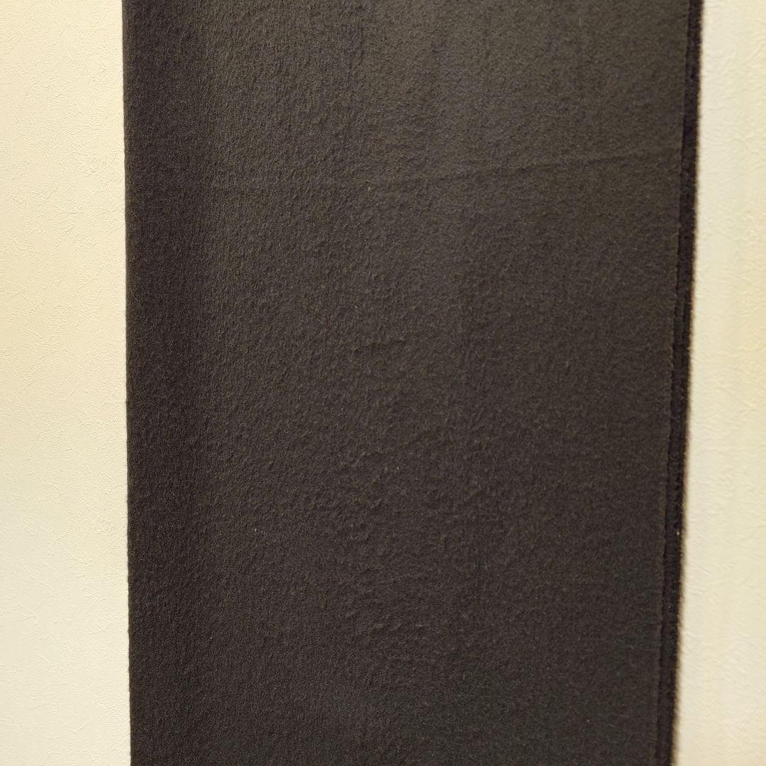 Johnstons of Elgin 大判黒ストール　カシミヤ100%