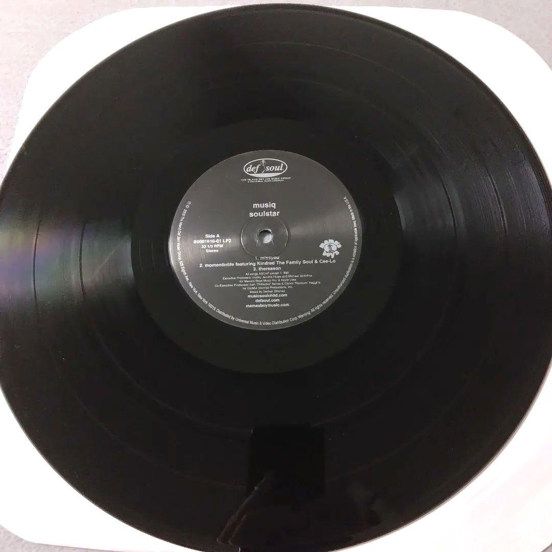 musiq soulstar レコード 2LP R&B 名盤 レア US製