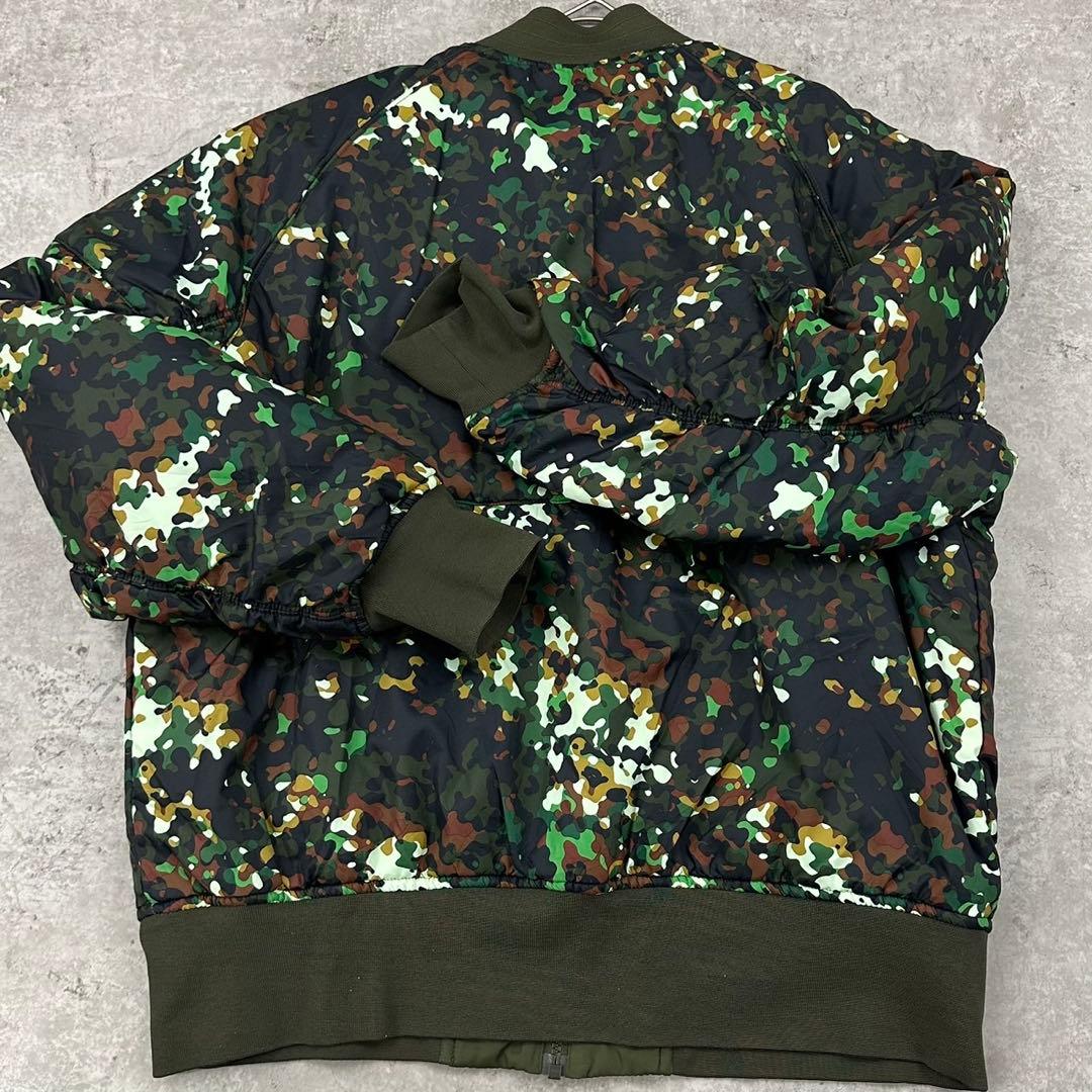 【美品】NIKE MA-1 ボンバージャケット リバーシブル　L　迷彩　カモ