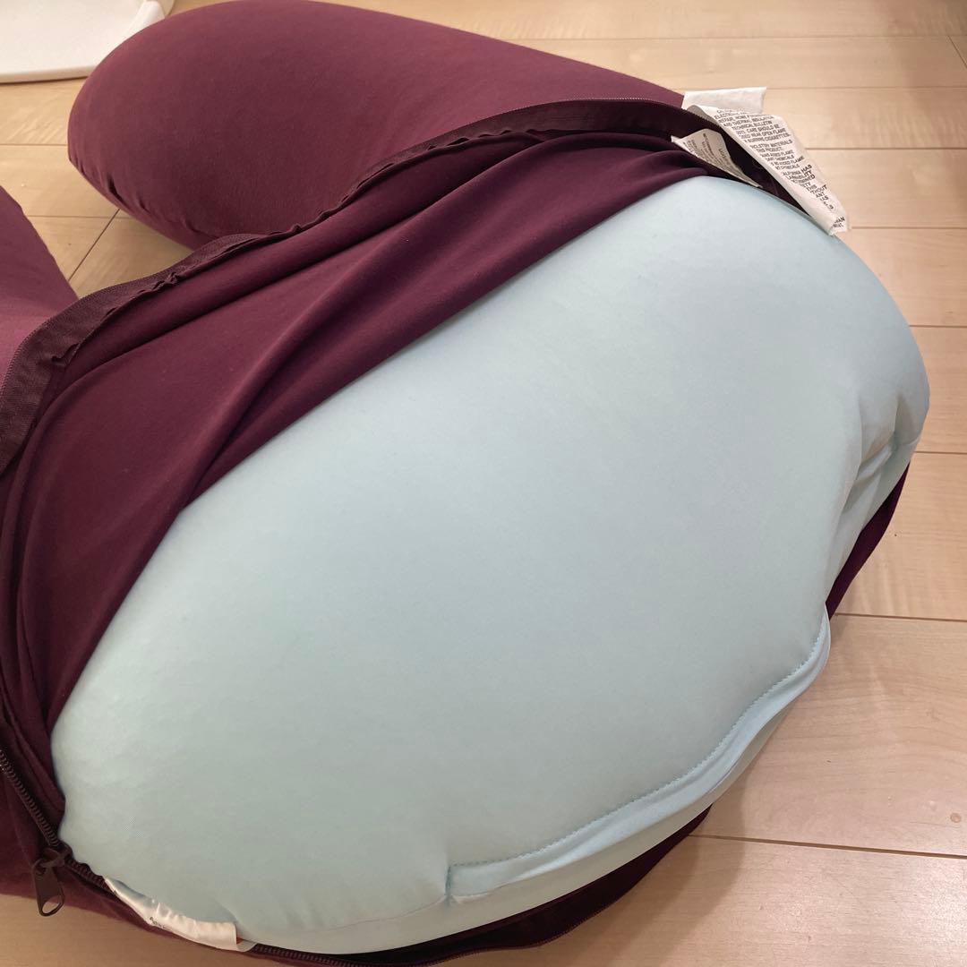 Yogibo サポート　パープル　クッション