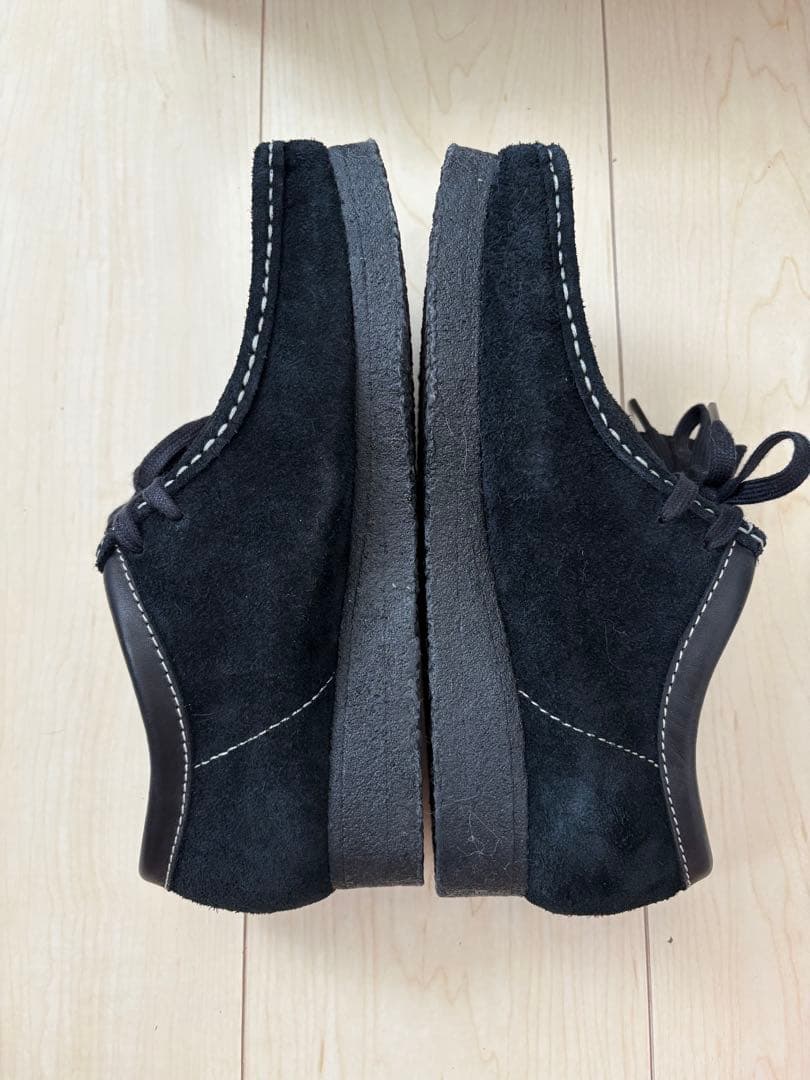 STUSSY/CLARKS ORIGINAL トランプ刺繍スエードシューズ／